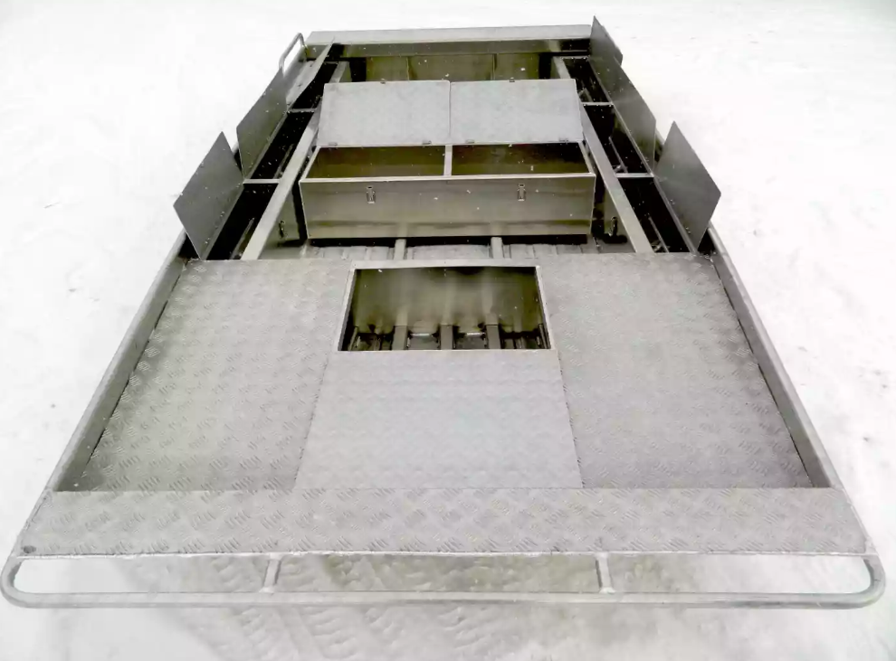 Алюминиевая лодка Wyatboat-390 Jonboat в Новочеркасске