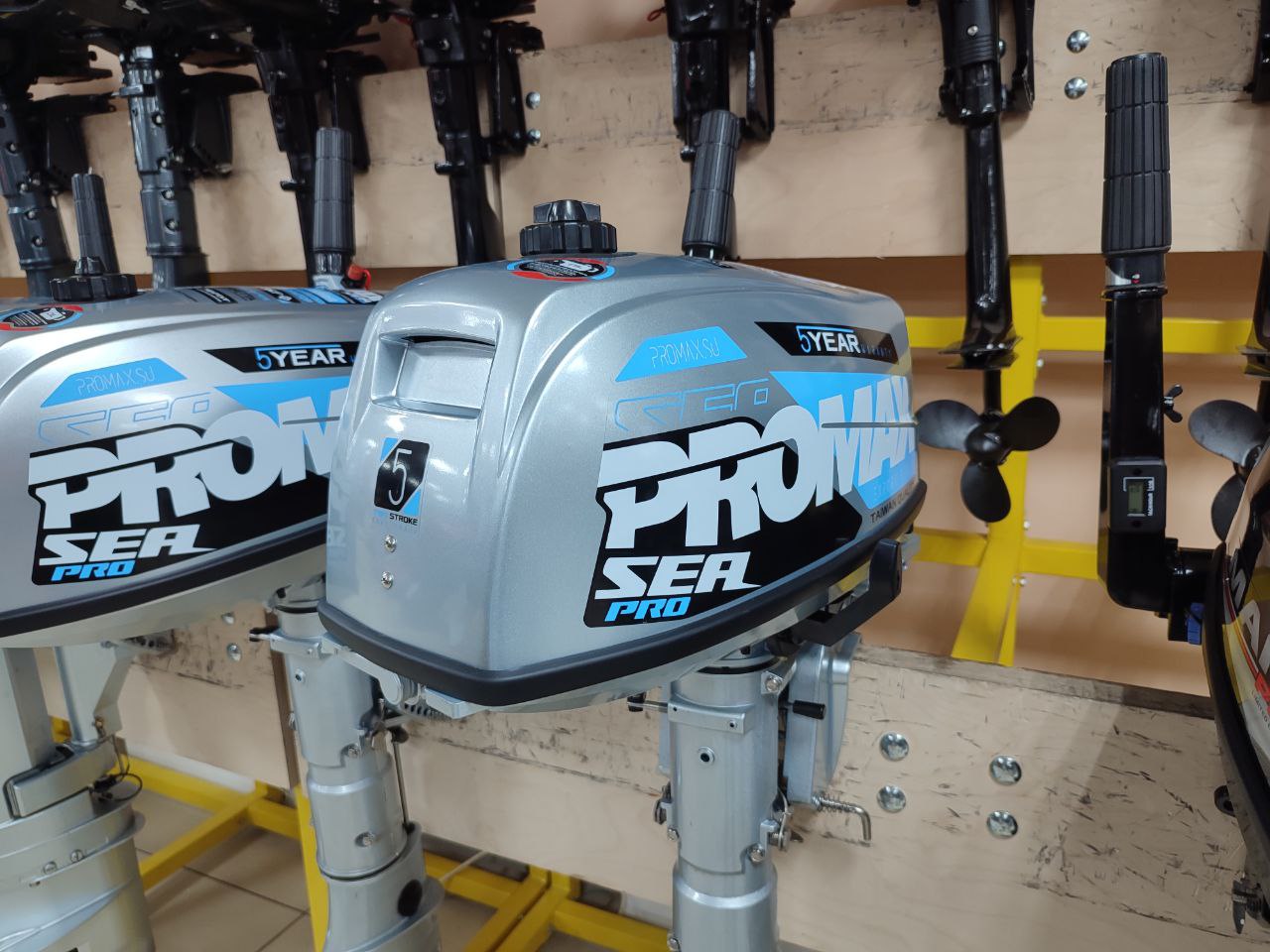 Лодочный мотор PROMAX SP5FHS (внешний бак 12 л) в Новочеркасске