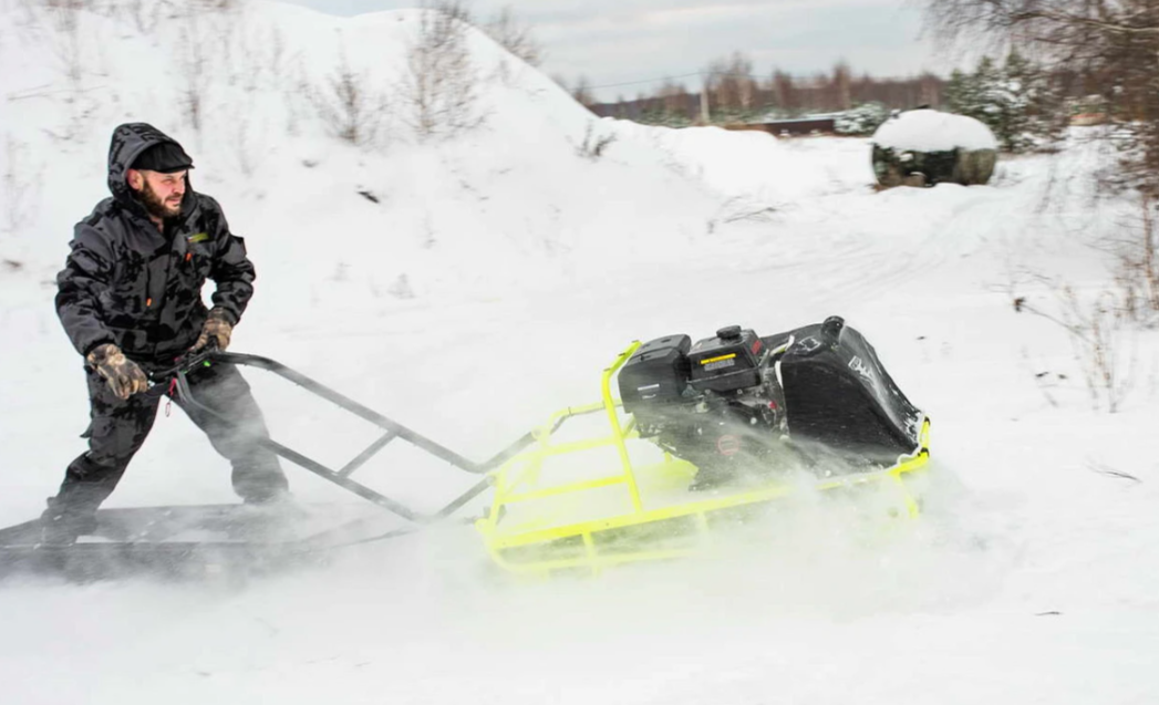 Мотобуксировщик Бурлак ХОЗЯИН-1 (капот ткань) в Новочеркасске
