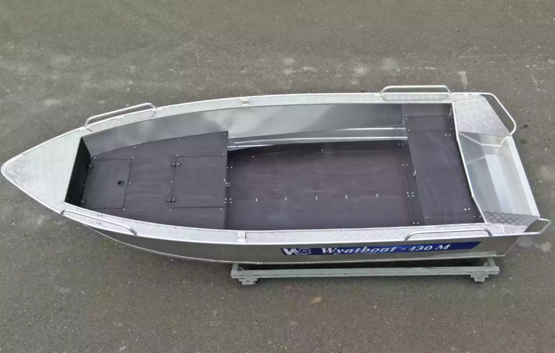 Алюминиевая лодка  Wyatboat-430М FISH в Новочеркасске