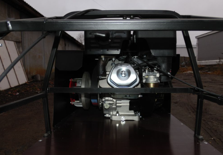 Мотобуксировщик AhtaR Зима 15 л/с с вариатором в Новочеркасске