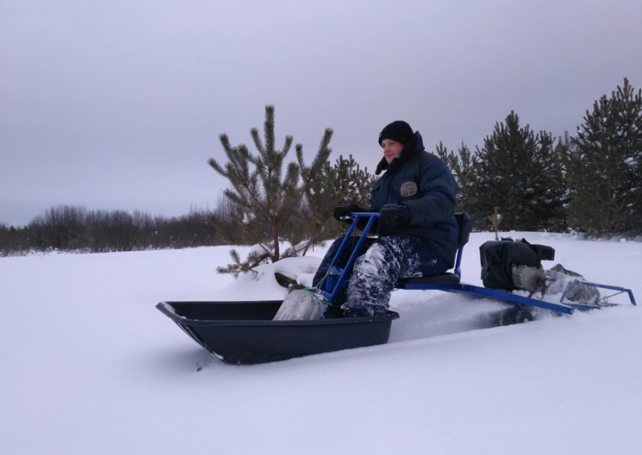 Мотобуксировщик толкач Альбатрос-XL8 с модулем. Без фары, склизы в Новочеркасске