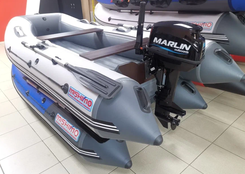 КОМПЛЕКТ ЛОДКА MISHIMO LITE 350 + МОТОР 9,8 Л.С. в Новочеркасске