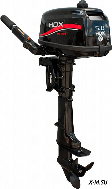 Лодочный мотор 2-х тактный HDX R series T 5,8 BMS в Новочеркасске