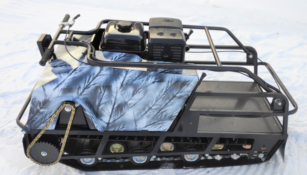 Мотобуксировщик Irondog (Железная собака) M500 9 Камуфляж Охотник в Новочеркасске