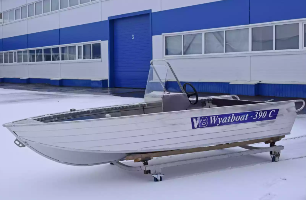 Алюминиевая лодка Wyatboat-390 C в Новочеркасске