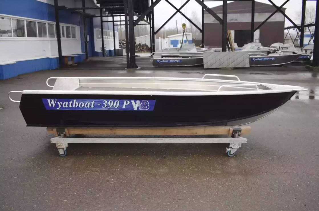 Алюминиевая лодка Wyatboat-390РМ в Новочеркасске