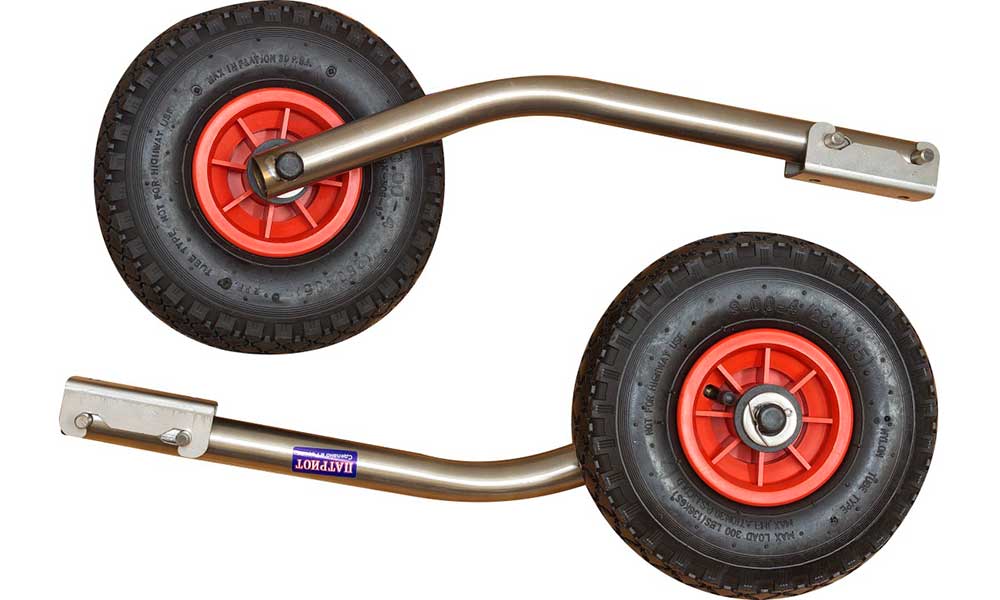 Транцевые колеса модульные удлиненные из нержавеющей стали в Новочеркасске