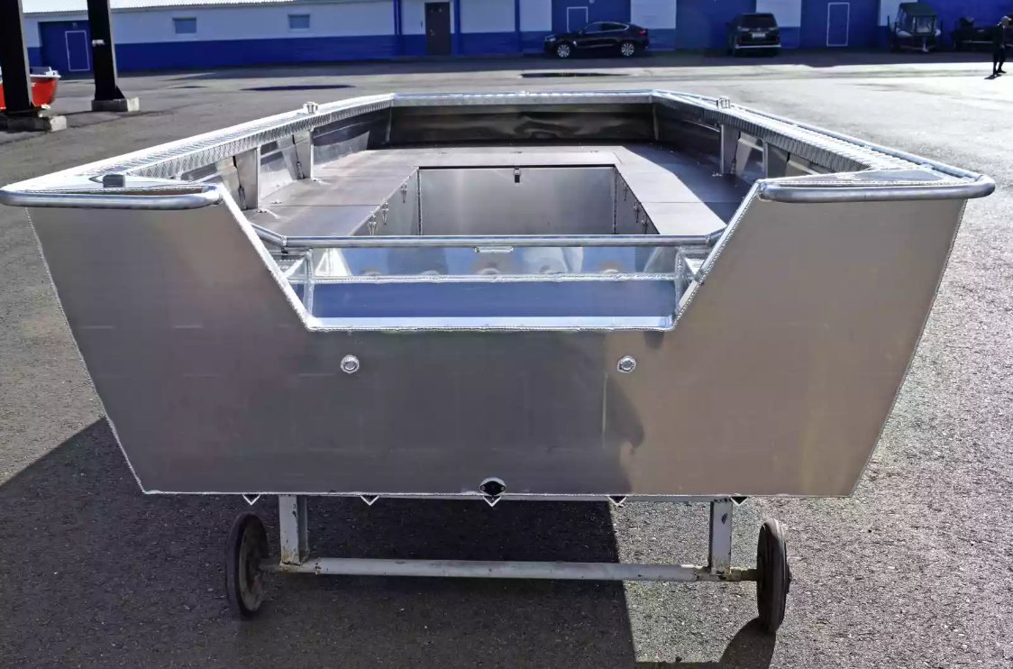 Алюминиевая лодка Wyatboat-490 Jonboat в Новочеркасске