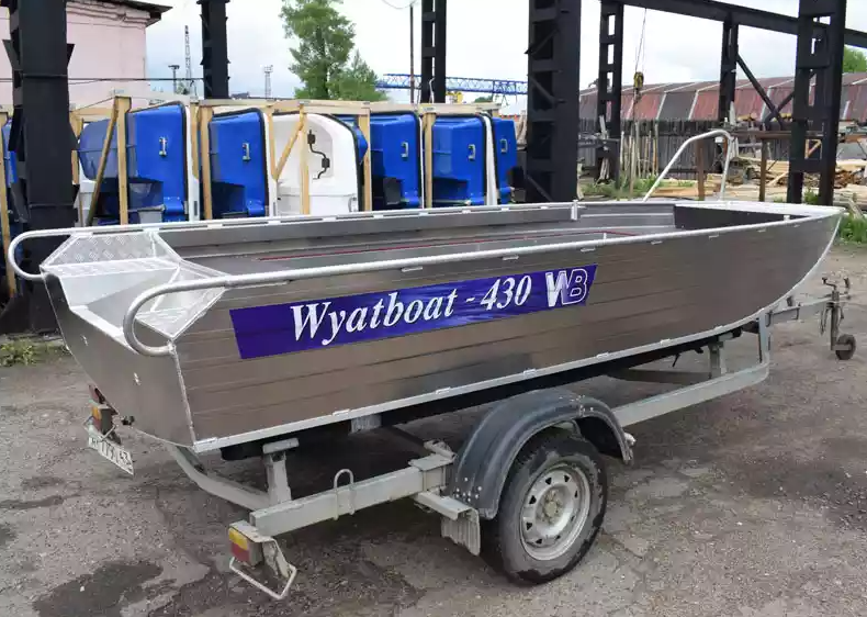 Алюминиевая лодка  Wyatboat-430 Master в Новочеркасске