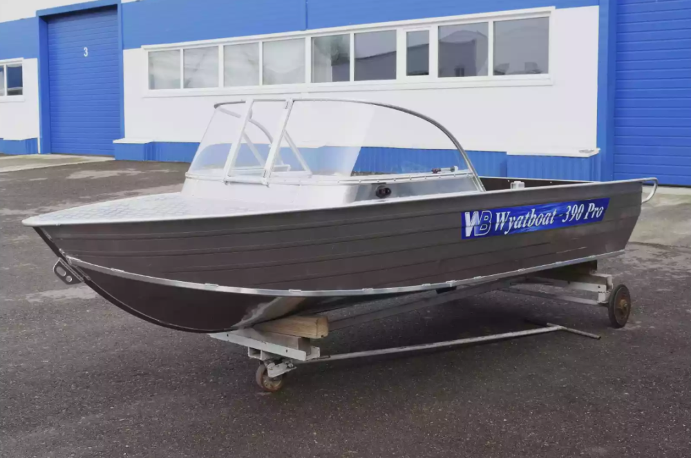 Алюминиевая лодка Wyatboat-390 Pro в Новочеркасске