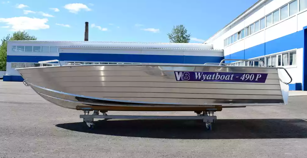 Алюминиевая лодка Wyatboat-490 P в Новочеркасске
