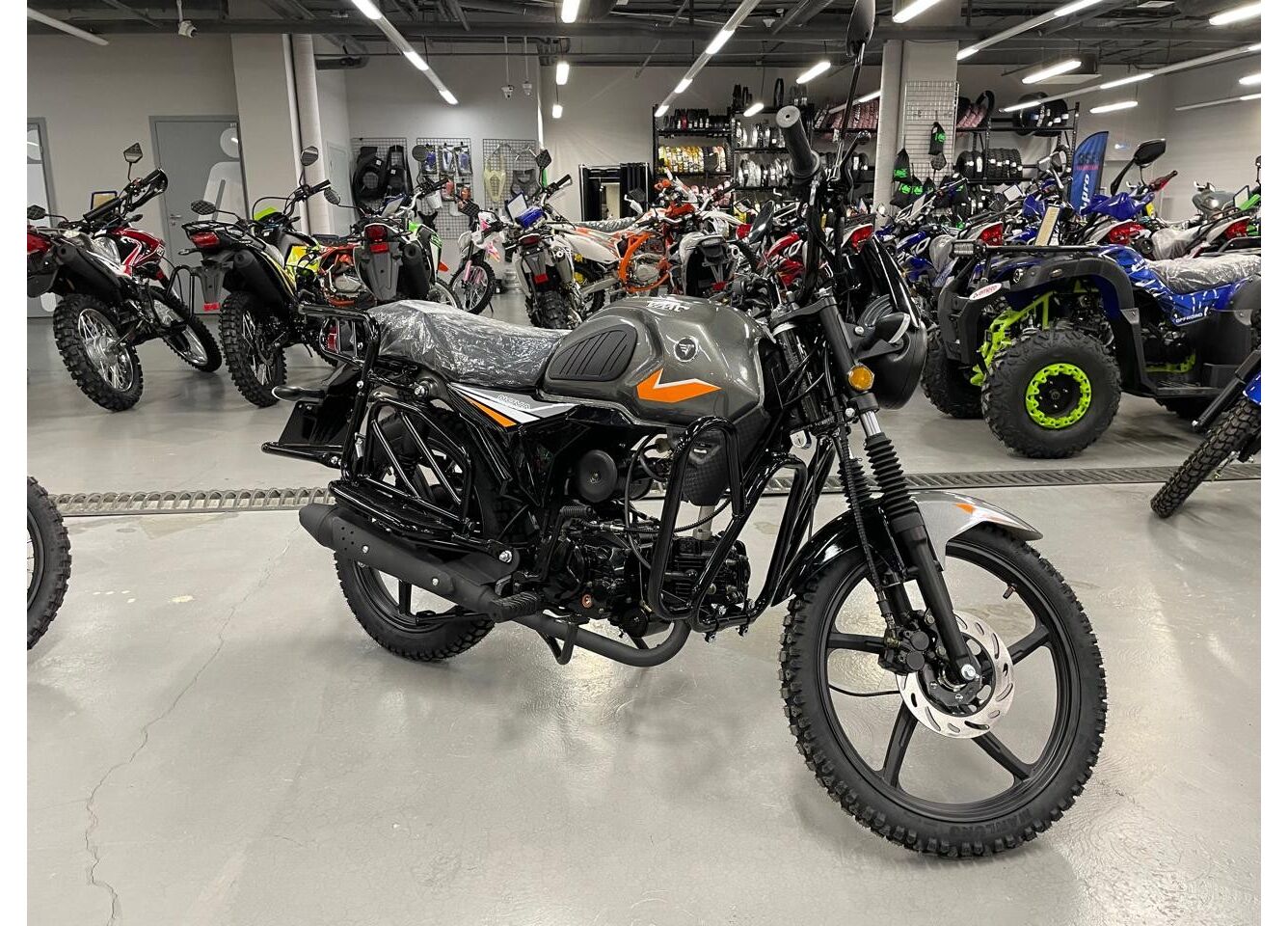 Мопед VMC NOVA 49сс (125сс) Led Full, дисковый тормоз, RKB RATO с баланс. валом, сигнализация в Новочеркасске