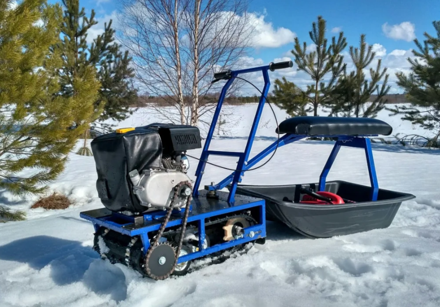 Мини-мотобуксировщик Альбатрос-М без фары в Новочеркасске