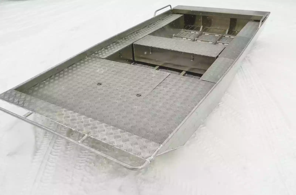 Алюминиевая лодка Wyatboat-390 Jonboat в Новочеркасске