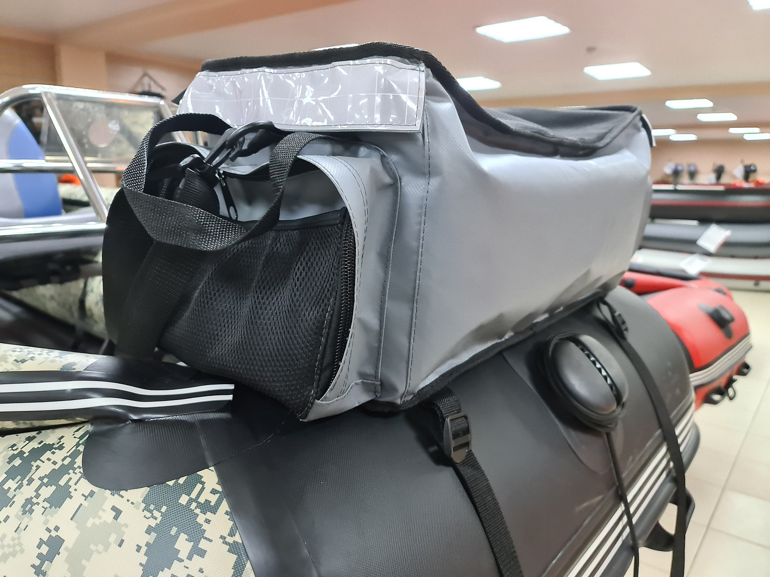 СУМКА ЛЮКС НА БАЛЛОН ДЛЯ ЛОДОК ПВХ 50Х25Х25 СМ в Новочеркасске