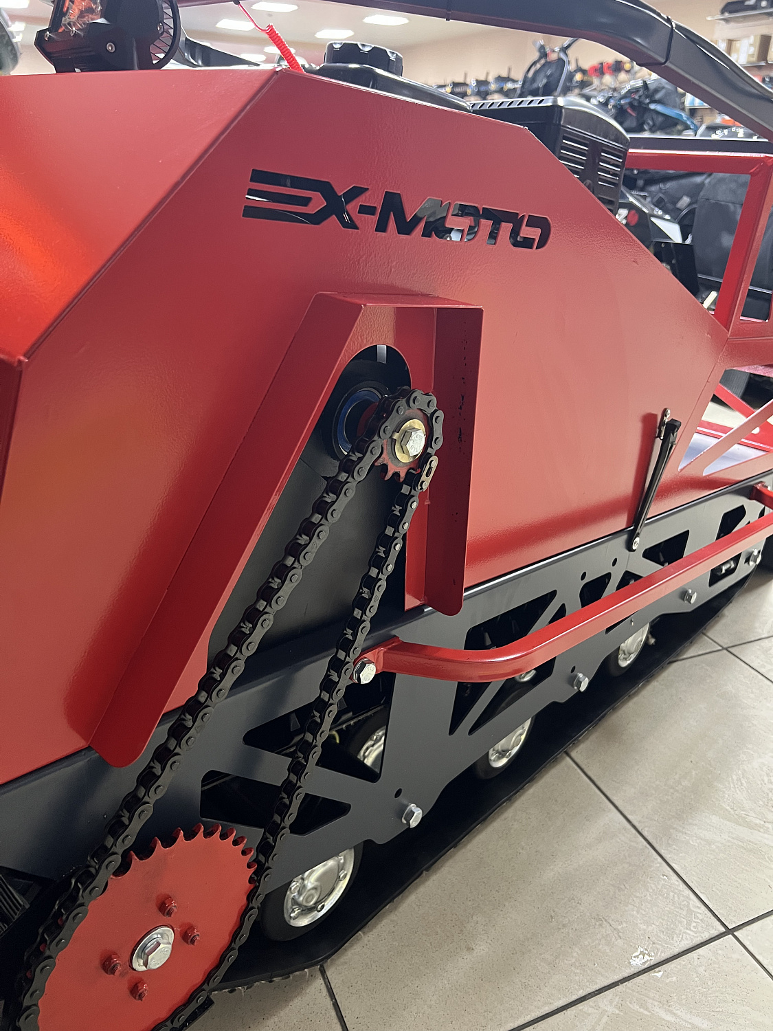 Мотобуксировщик EX-MOTO SNOWDOG S500 15л.с в Новочеркасске