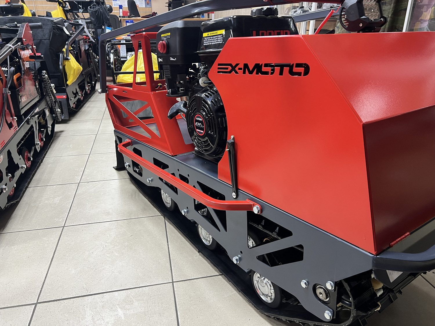 Мотобуксировщик EX-MOTO SNOWDOG S500 15л.с в Новочеркасске