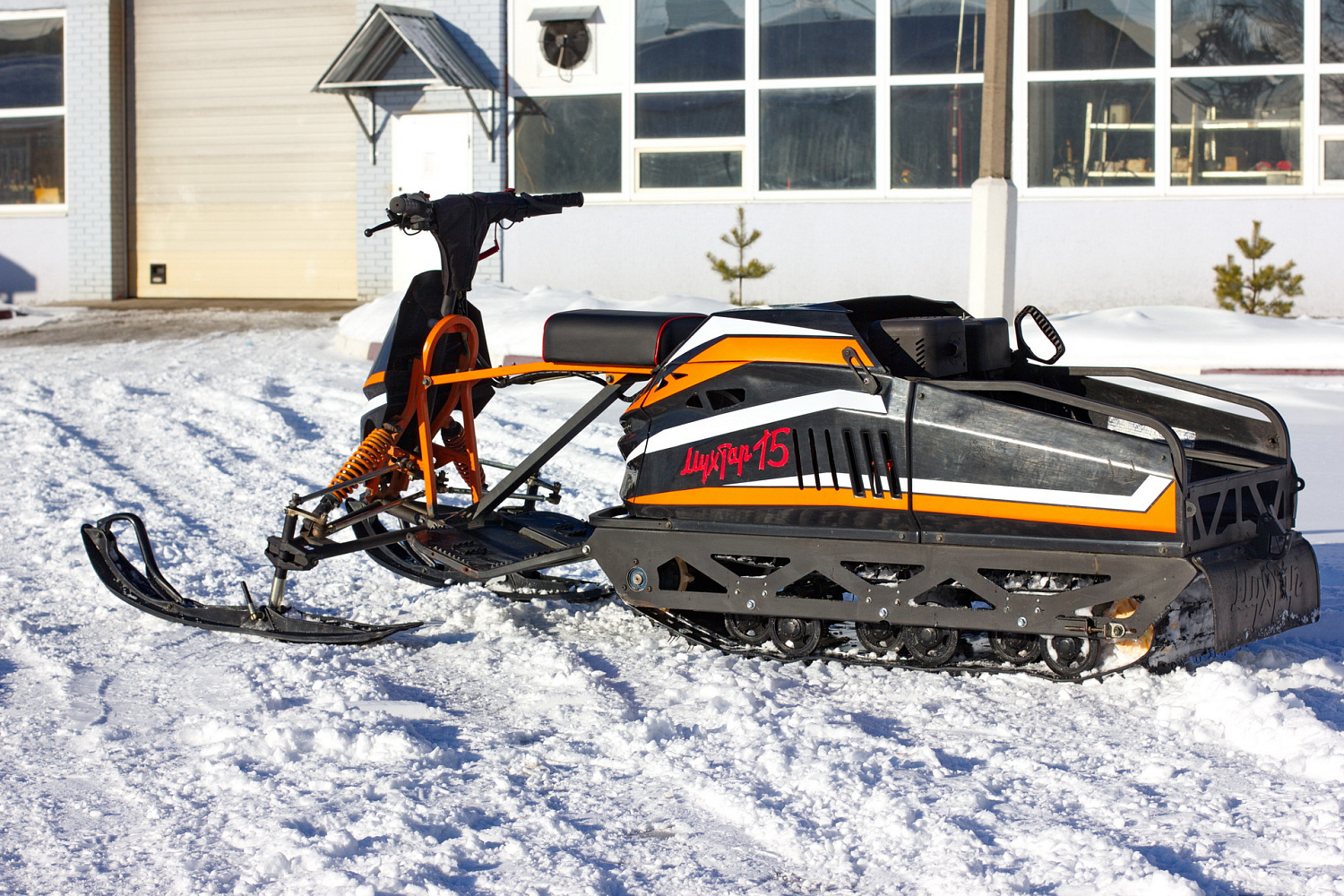 Мотобуксировщик IRBIS Мухтар 15 с лыжным модулем в комплекте в Новочеркасске