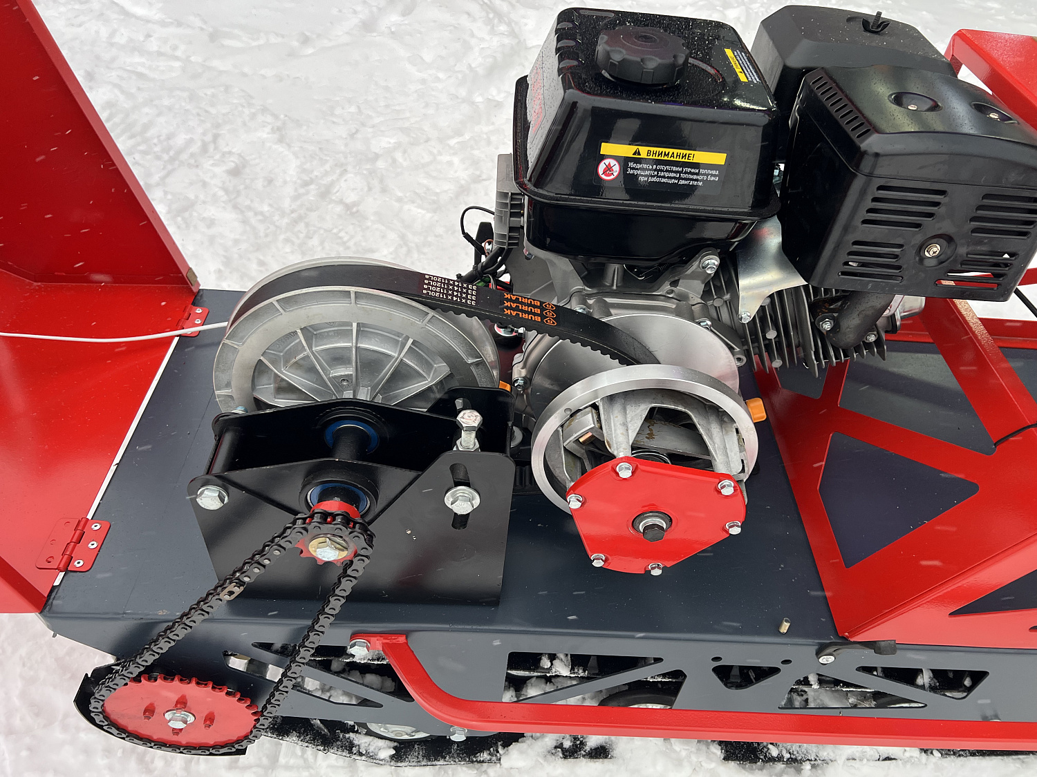 Мотобуксировщик EX-MOTO SNOWDOG S500 15л.с в Новочеркасске