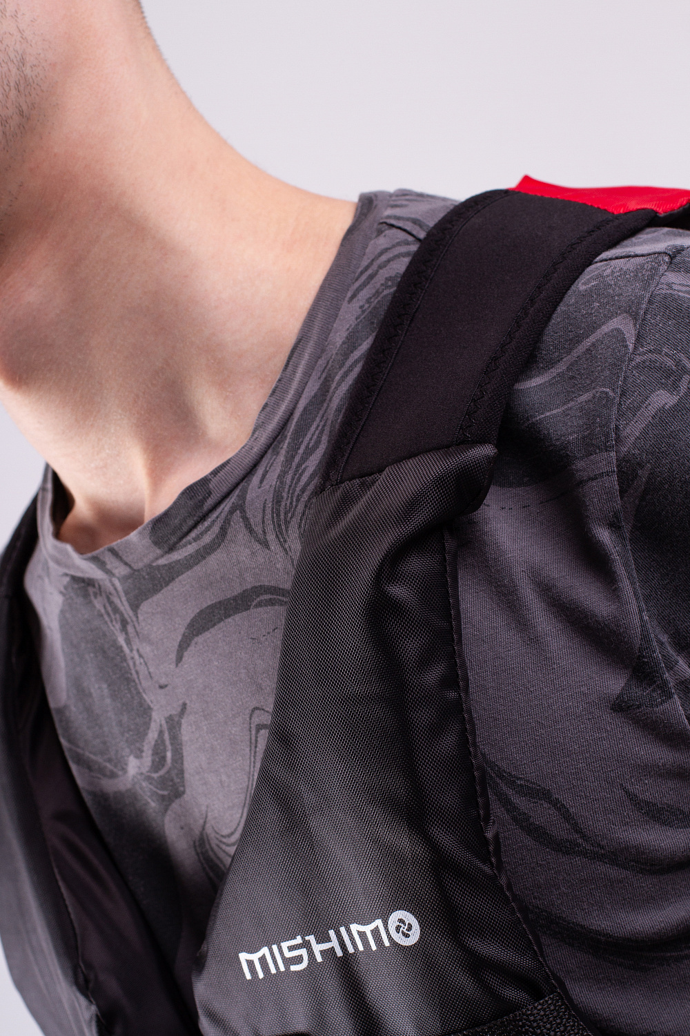 Жилет спасательный MISHIMO PRO Премиум качества Черно-красный в Новочеркасске